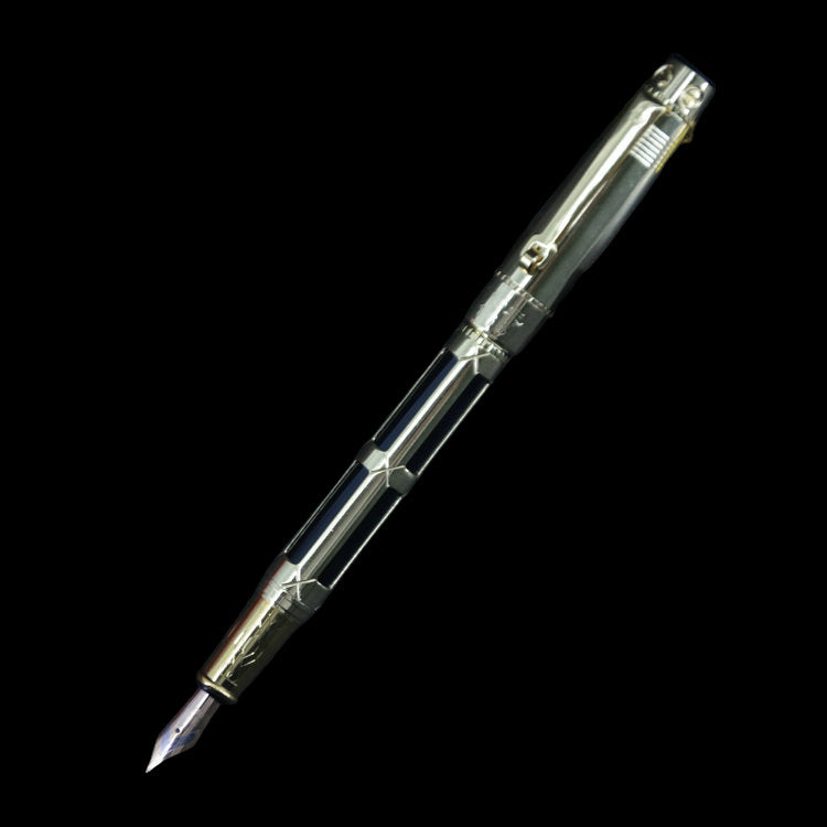 Decorative pen on a dark background